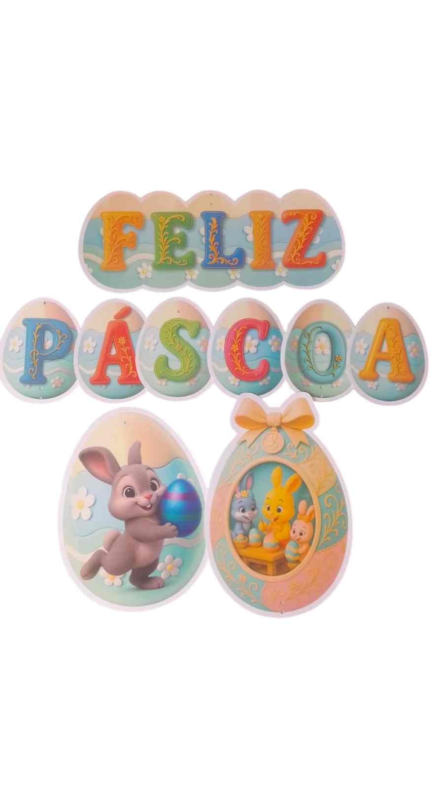 PAINEL FELIZ PASCOA PENDENTE